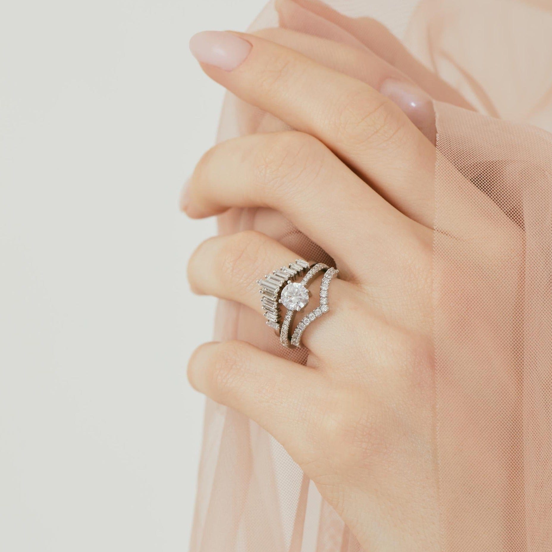 Princess engagement ring - imagen 9