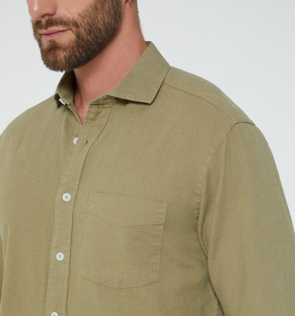 Camisa para hombre de lino - imagen 63