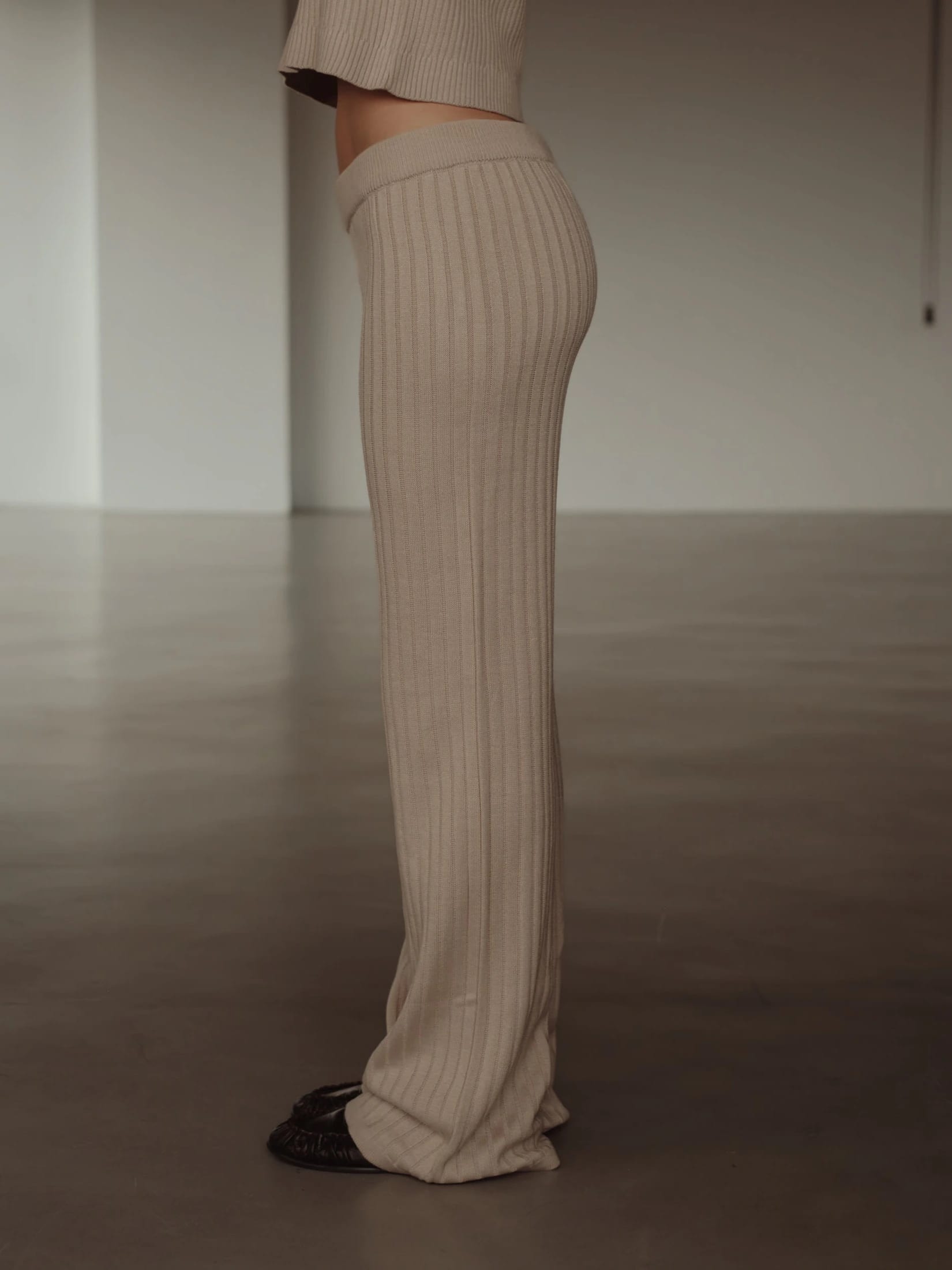 SAUNA KNIT PANTS - NATURAL - imagen 6