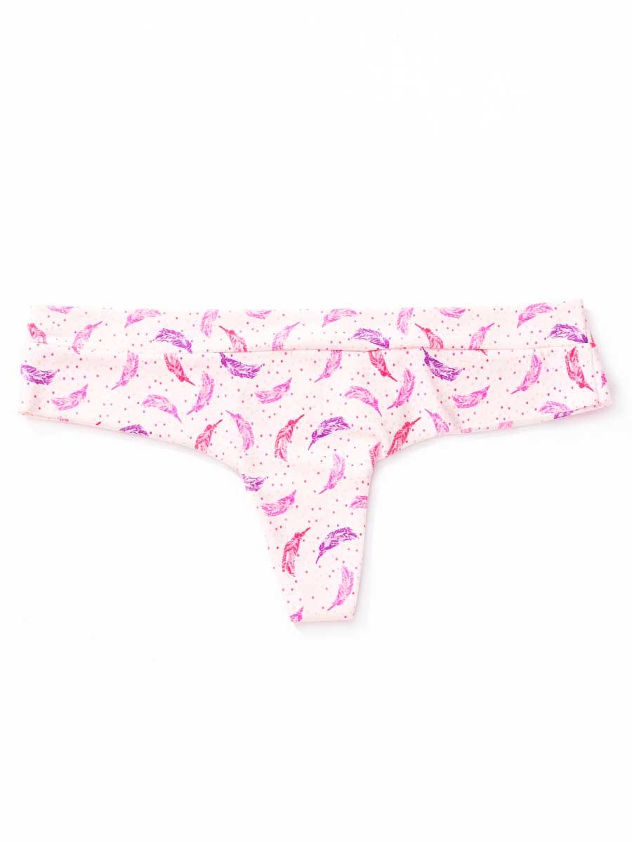 Brasilera Invisible Estampada Morado - imagen 1