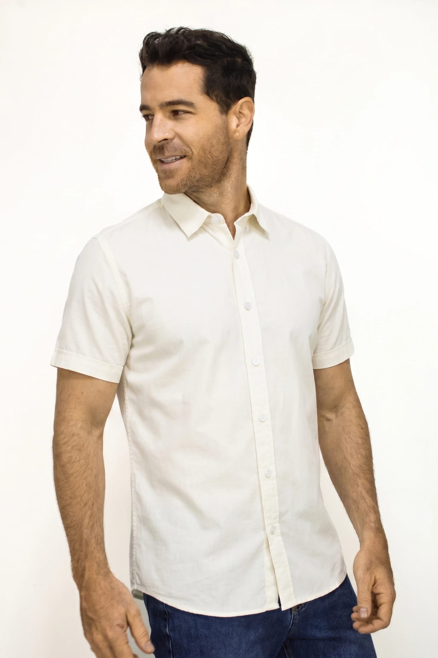 CAMISA PIQUE MANGA CORTA PARA HOMBRE - imagen 3