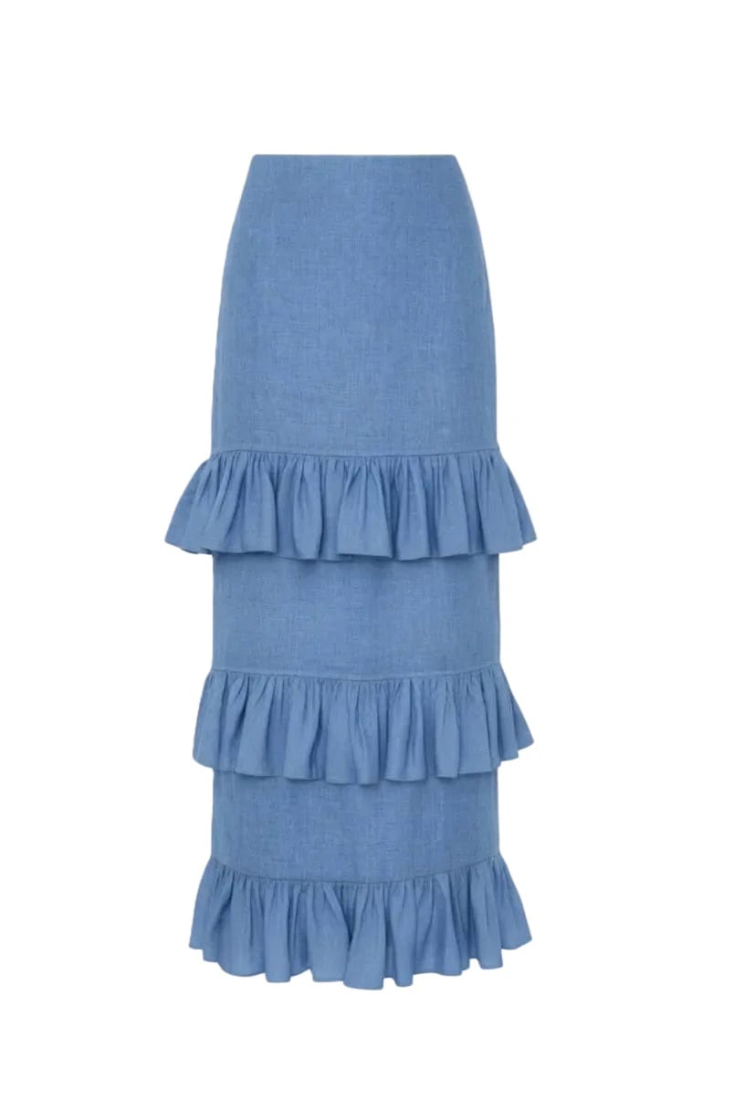 Flores al Viento Ankle Skirt - imagen 1