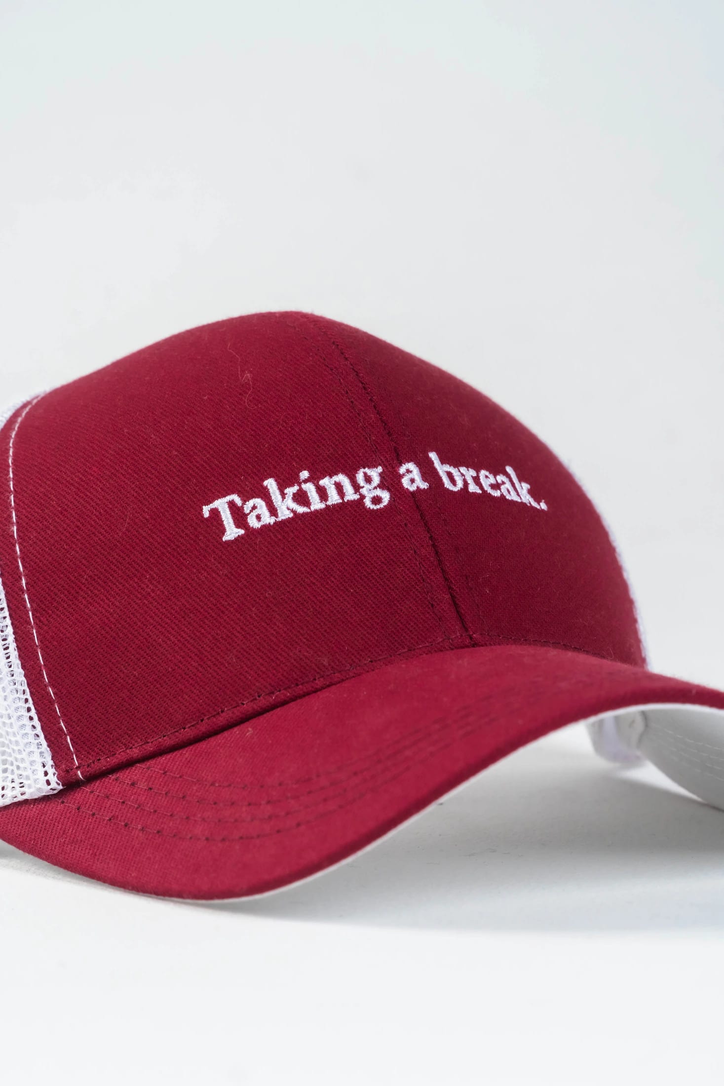 Gorra Bordado Algodón Vino - imagen 2