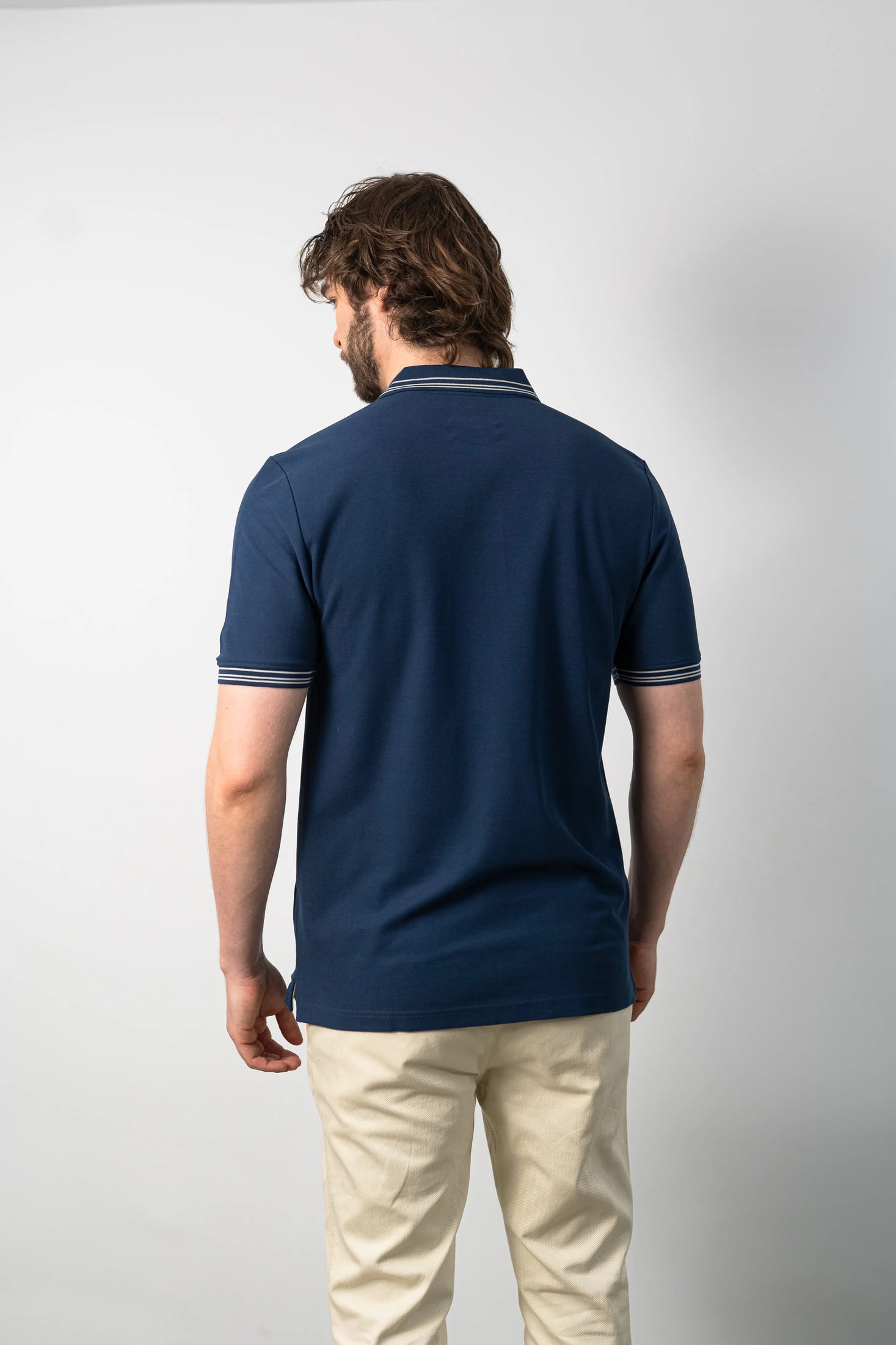 Polo Básica Azul - imagen 4