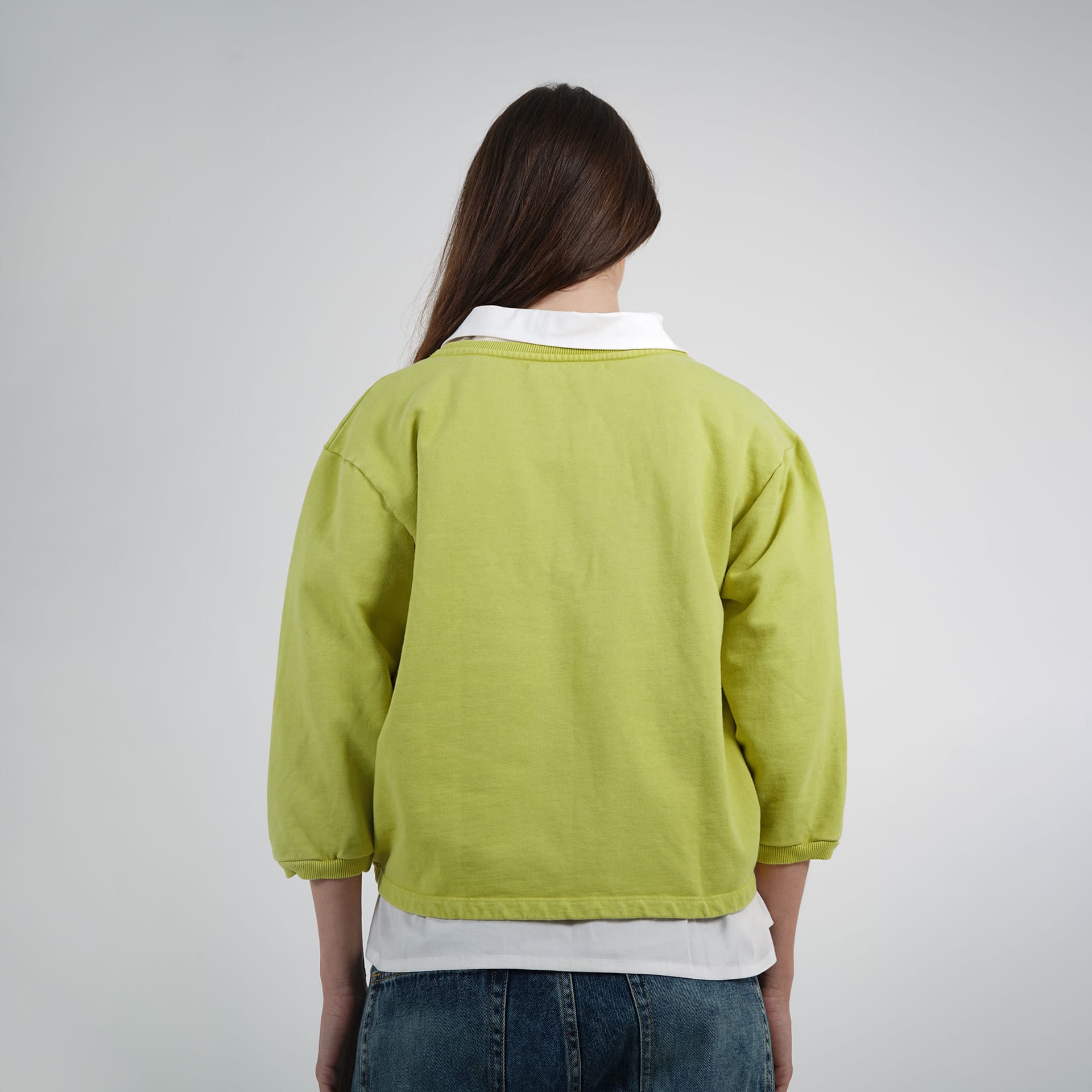 Buzo sudadera cuello redondo manga 3/4 - imagen 2