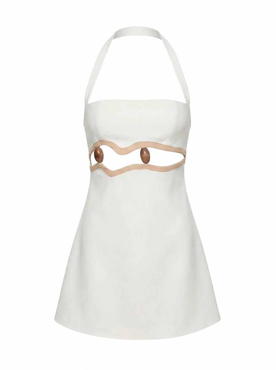 KLEIO DRESS IVORY - imagen 5