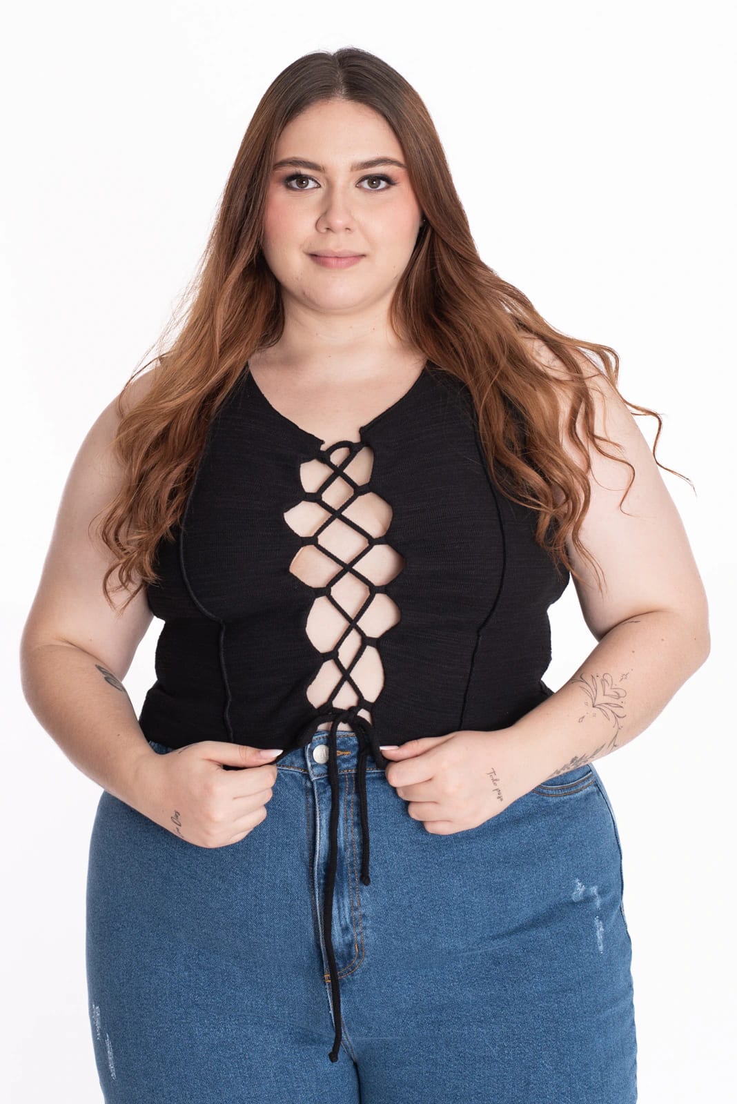 Crop Top Bonnie Negro - imagen 7