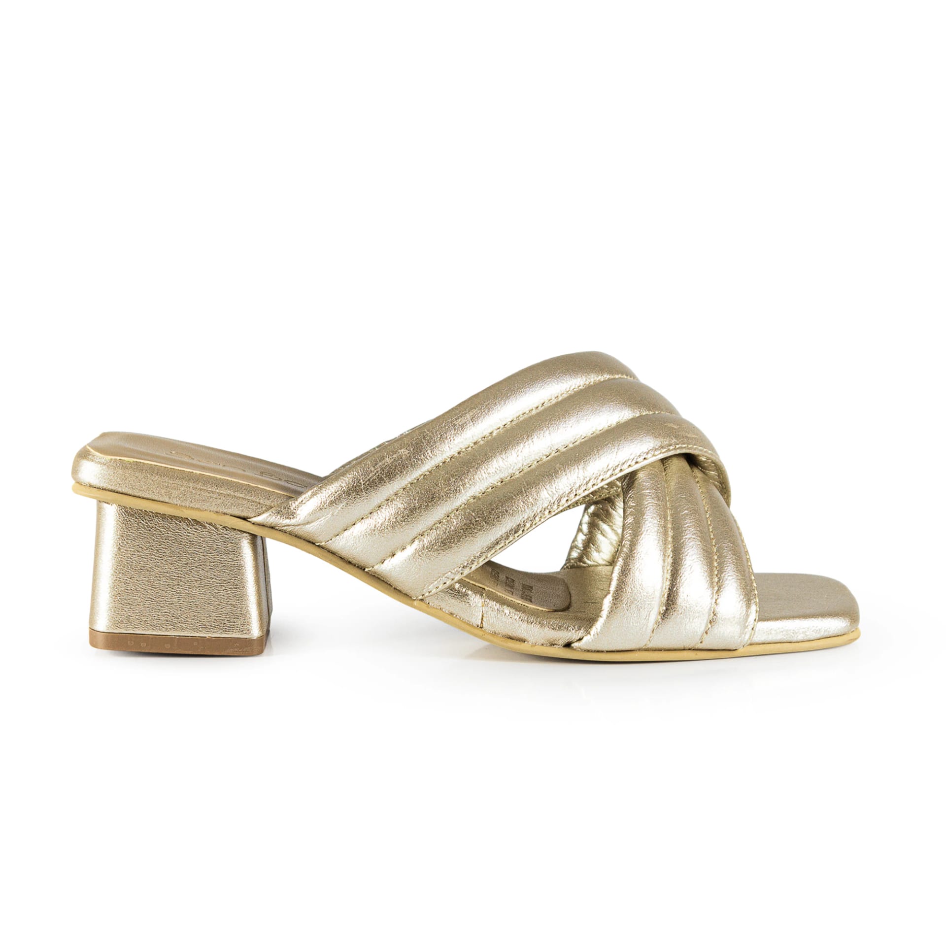"Mathilde" SANDALIAS con TACÓN en CUERO - imagen 2