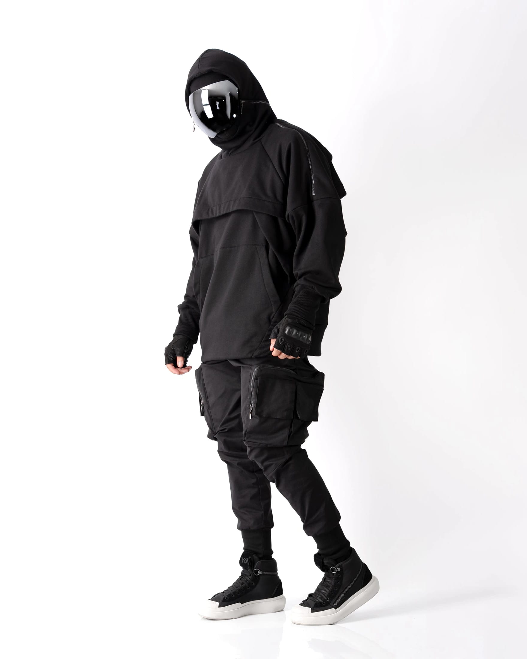 Hoodie Oversized Arashi Black Ops - imagen 3