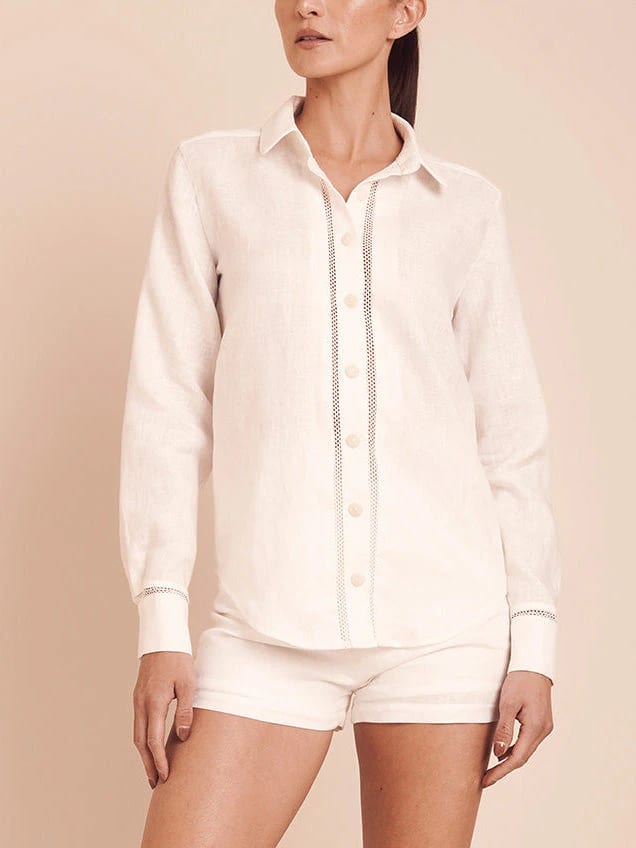 MALI SHIRT IVORY - imagen 2