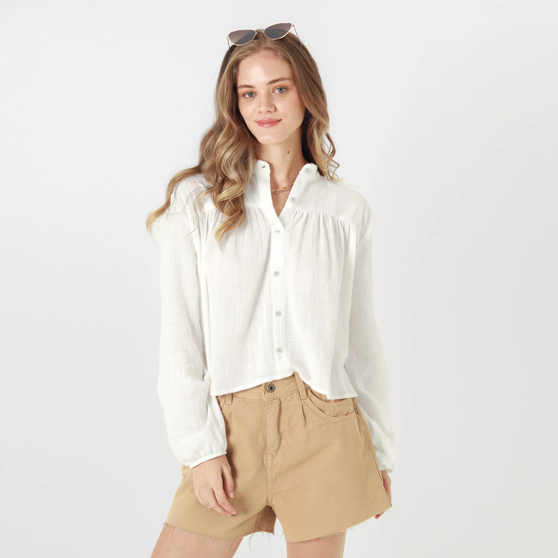 Blusa Cuello Neru Manga Larga - imagen 4