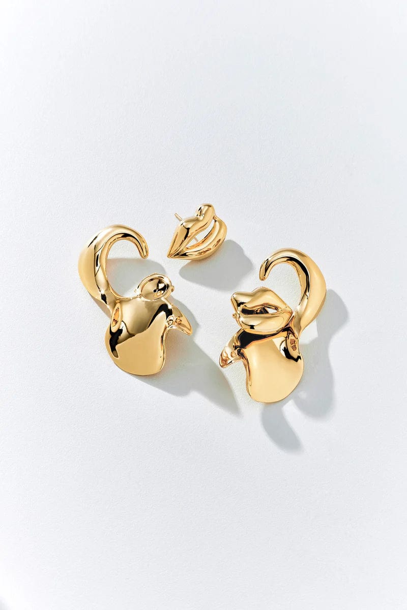 BRINCO JULIANA EARRING - LOVE - imagen 1
