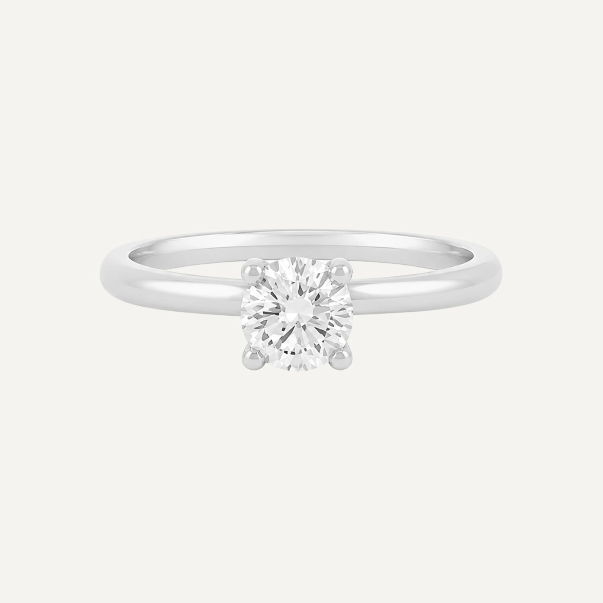 Anillo Cuatro uñas engagement ring - imagen 9