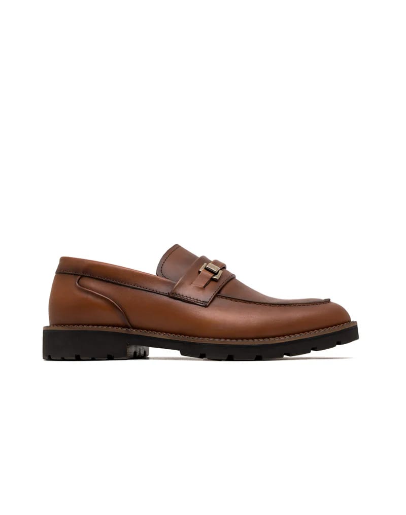 Mocasín de herraje para hombre en cuero REF ANTH09 - imagen 2