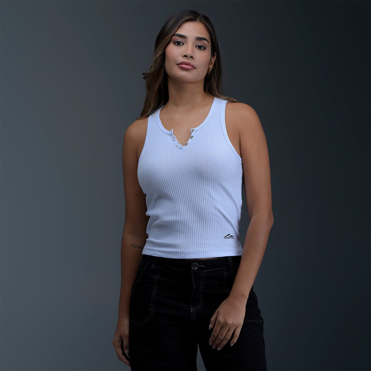 Blusa Blanca Mujer - imagen 1