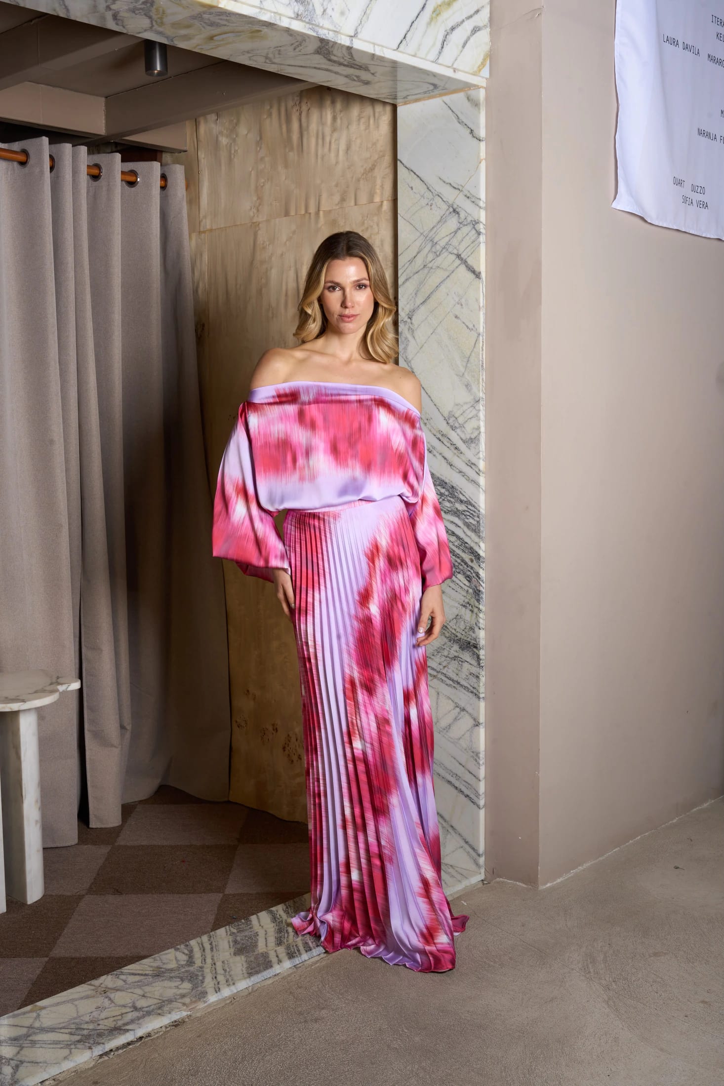ROSE MIKI LONG SKIRT - imagen 1