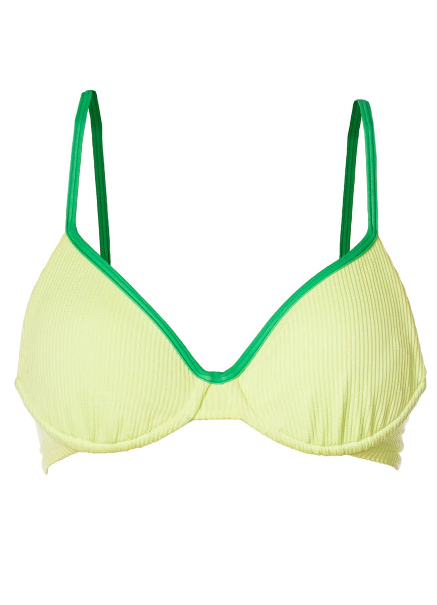 Maaji Green Symphony Dainty Unmolded Underwire Bikini Top - imagen 5