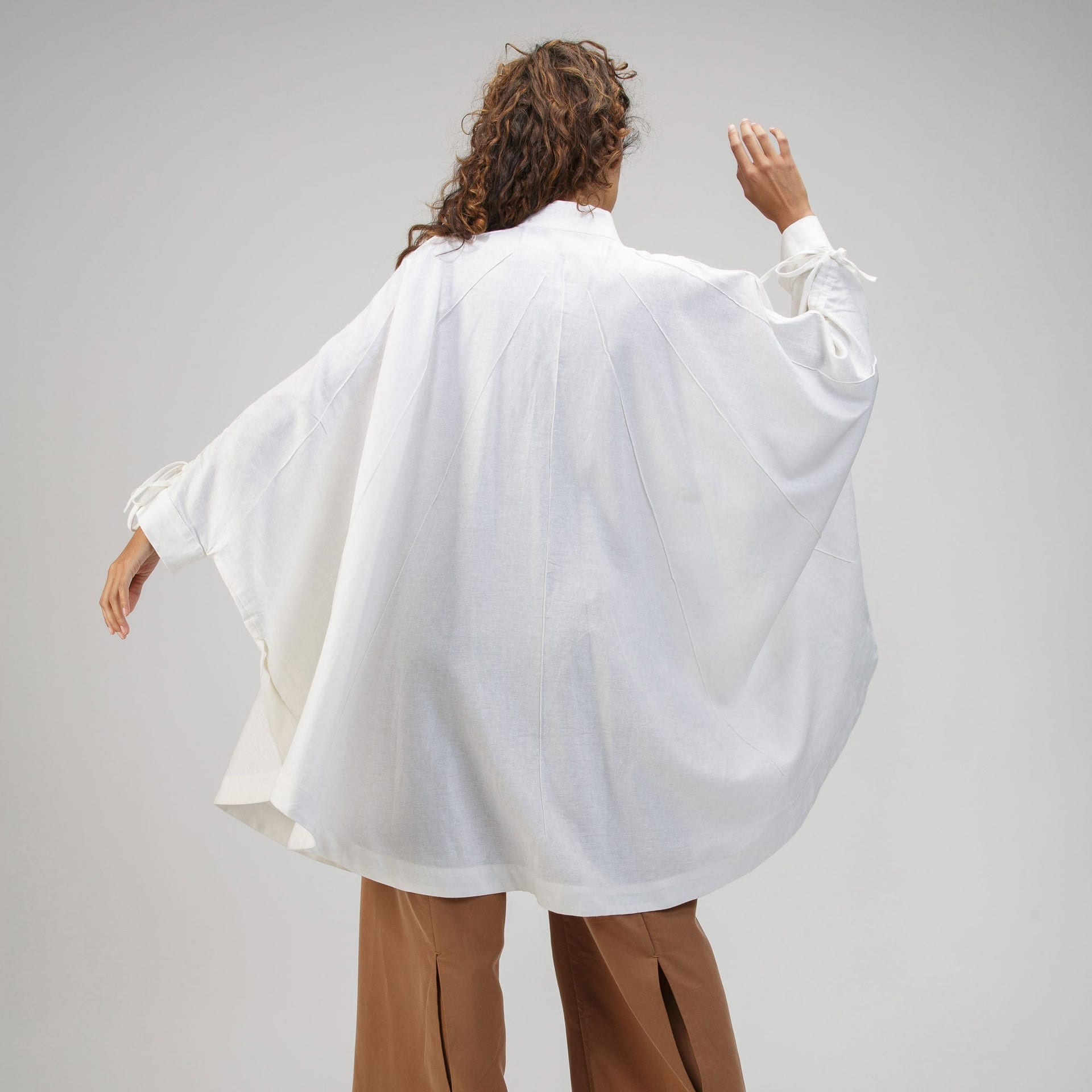 Camisa Circular - Blanca - imagen 4