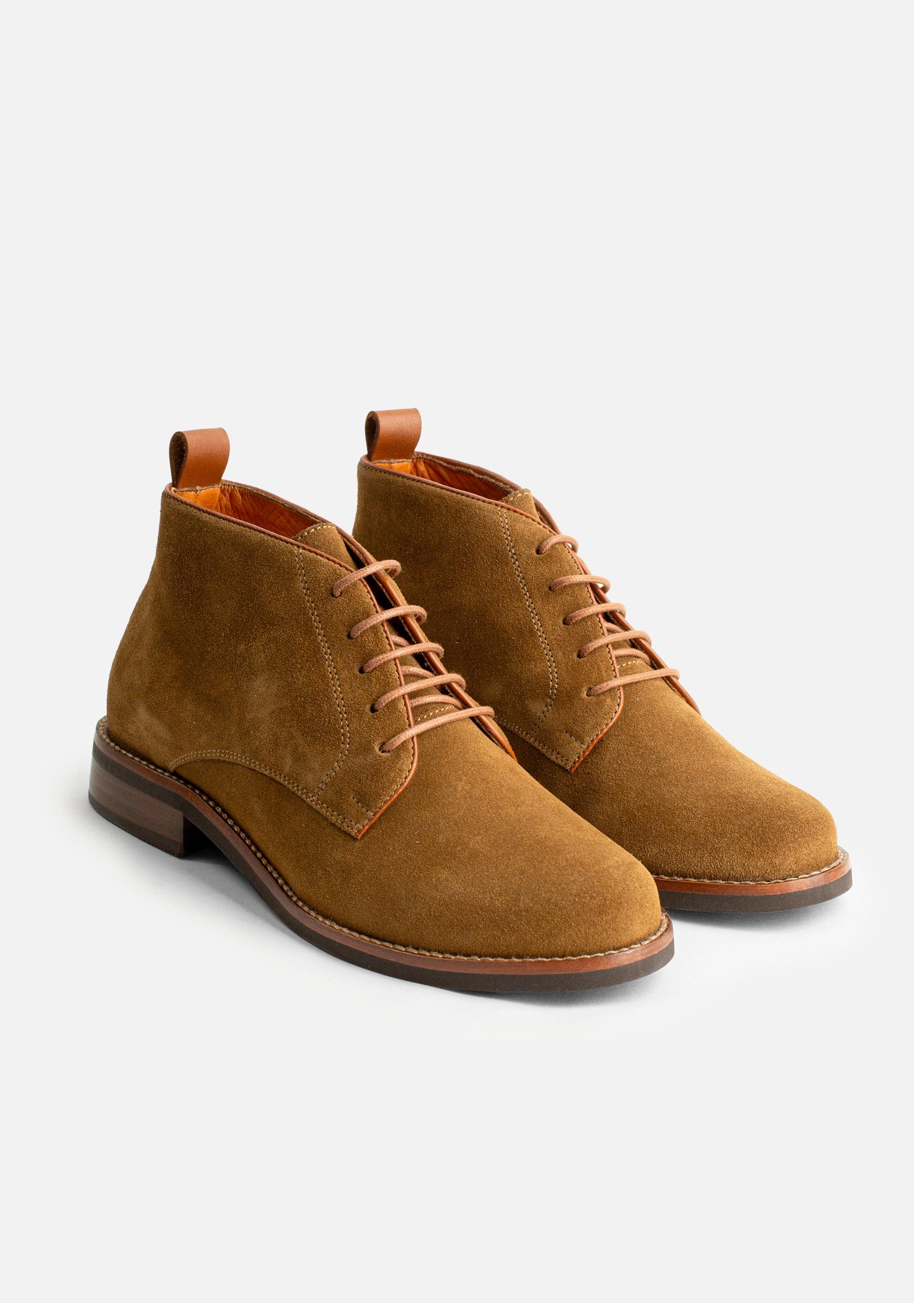 Botas Ferrara Gamuza Café - imagen 2