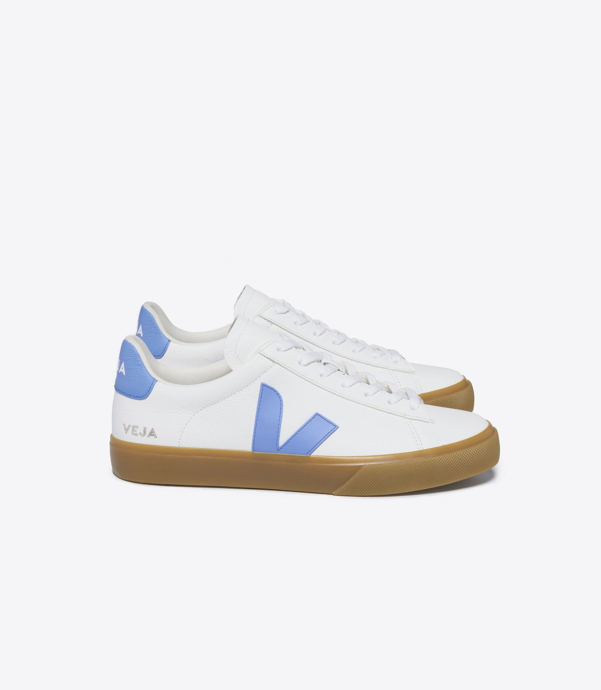 Tenis Veja Campo Extra White Aqua - imagen 1