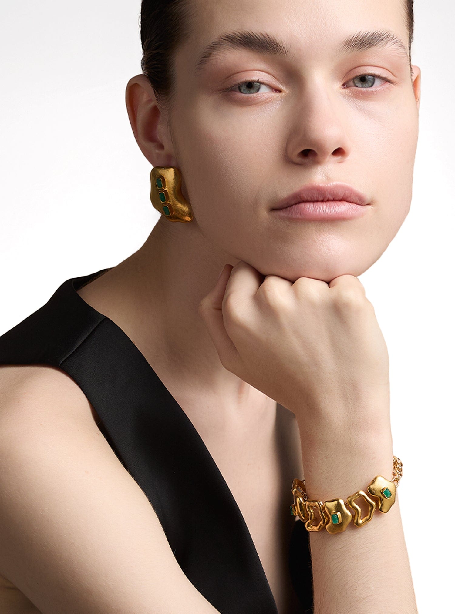 Muzo Emerald Earrings - imagen 2