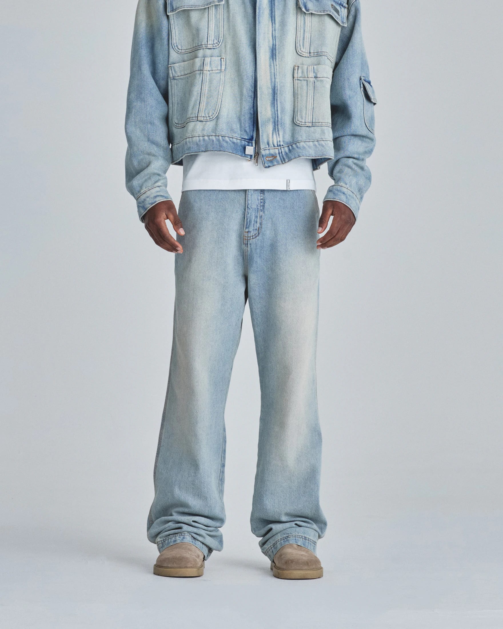 Line Basic Slim Fit Jeans Light Blue - imagen 2
