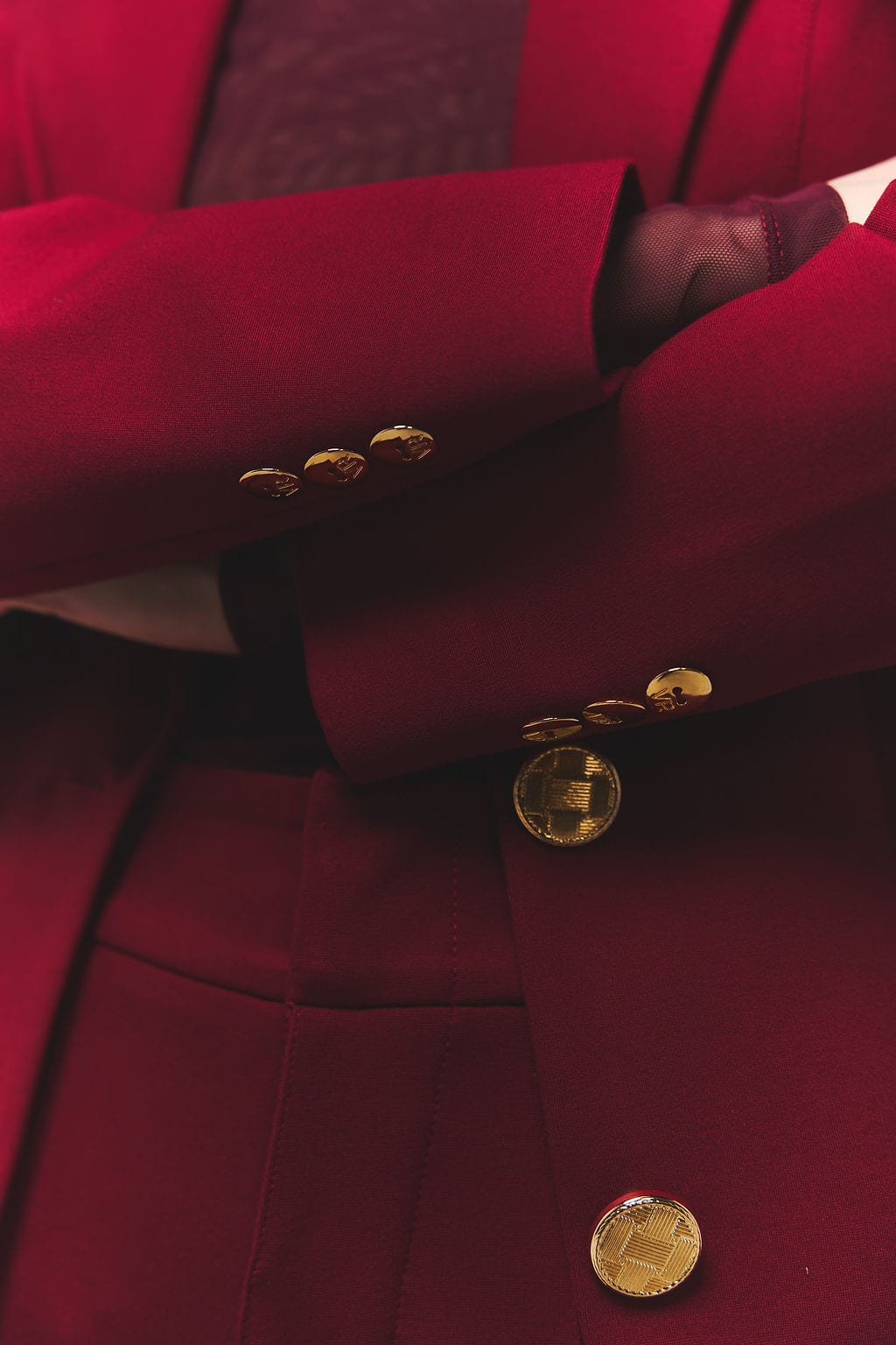 Blazer Serie 88 Burgundy - imagen 2