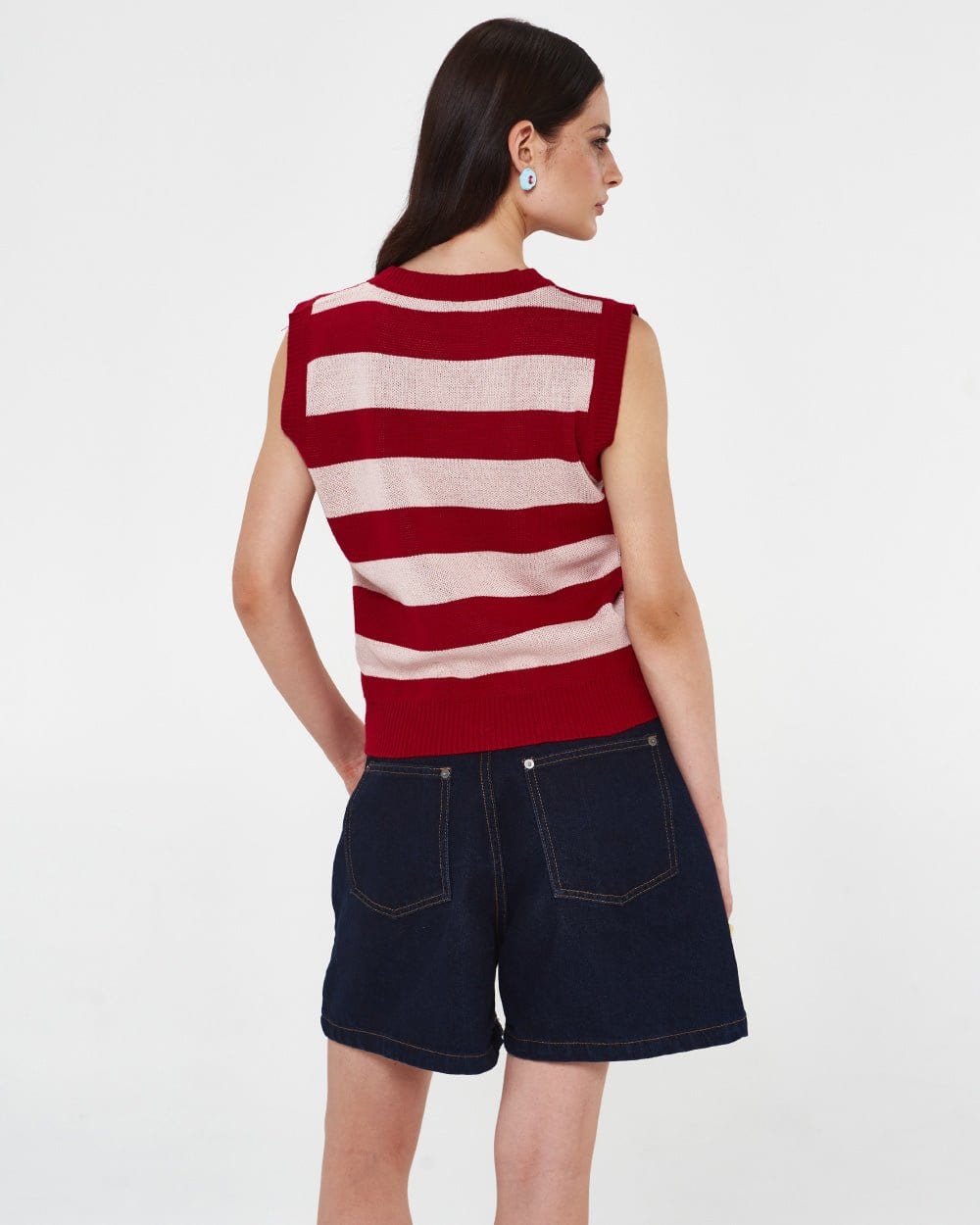 CRUSH KNIT VEST - imagen 5