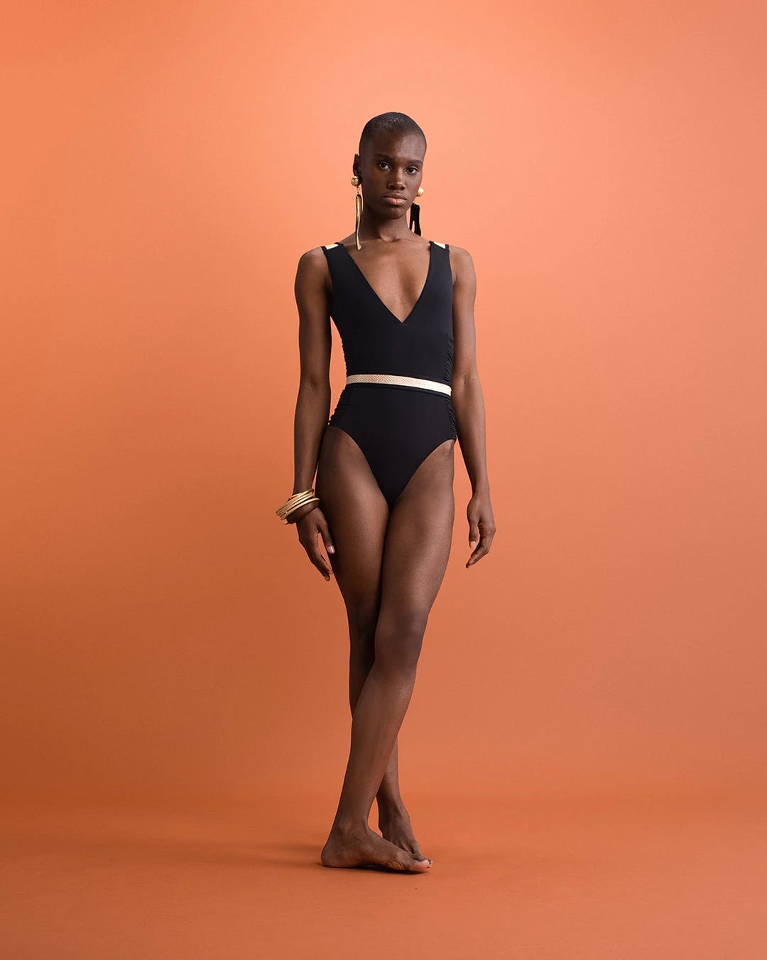 AMELIA ONE PIECE / Negro - imagen 1