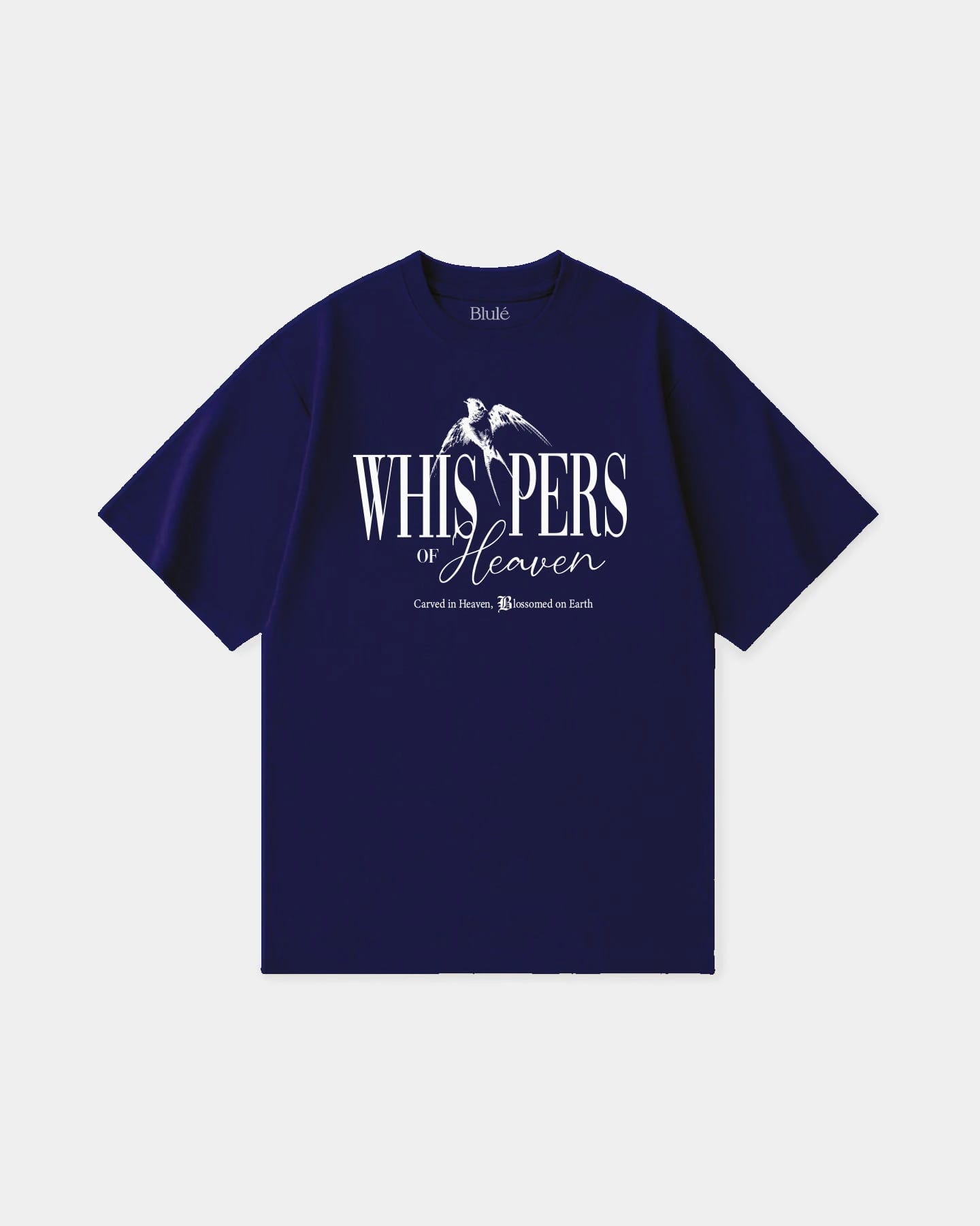 Oversized T Shirt Whispers Blue Navy - imagen 1