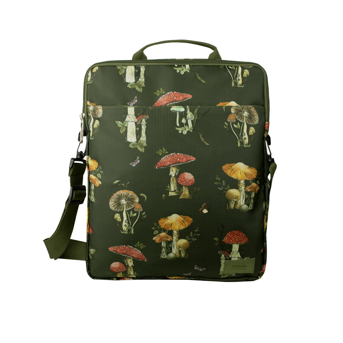 Bolso Manos Libres Convertible a Morral Citybags ULTRA Fungi - imagen 1