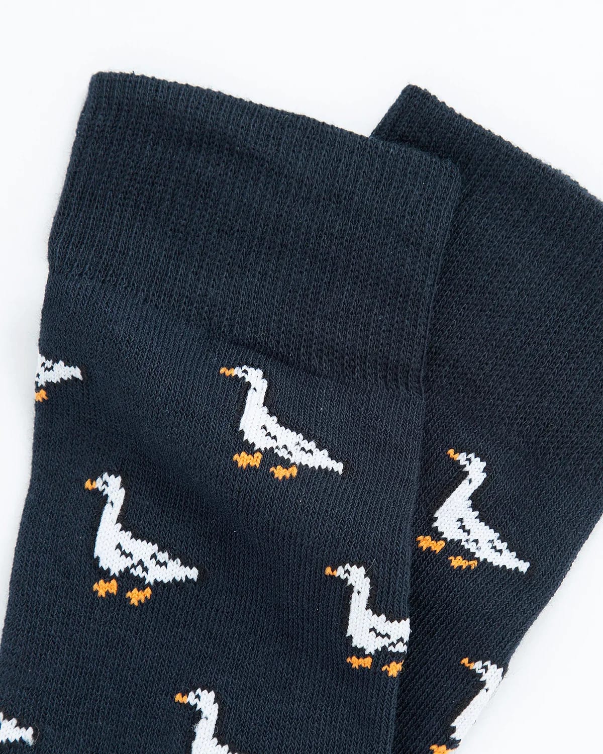 Medias Algodón Estampado Patos - Fondo Azul - imagen 4