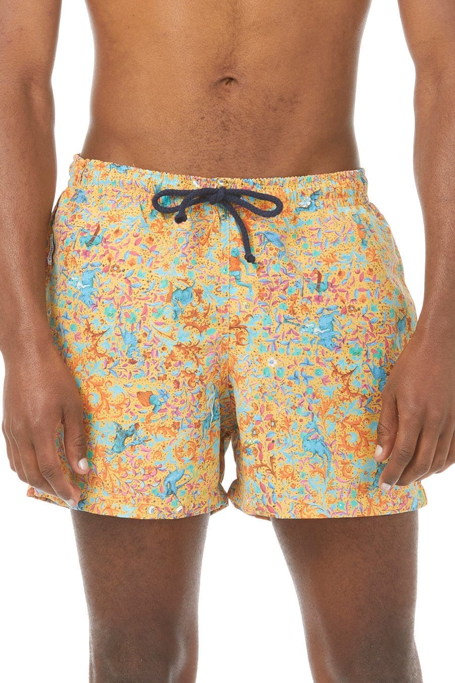 Men's swim trunk lorenzo yellow - imagen 5