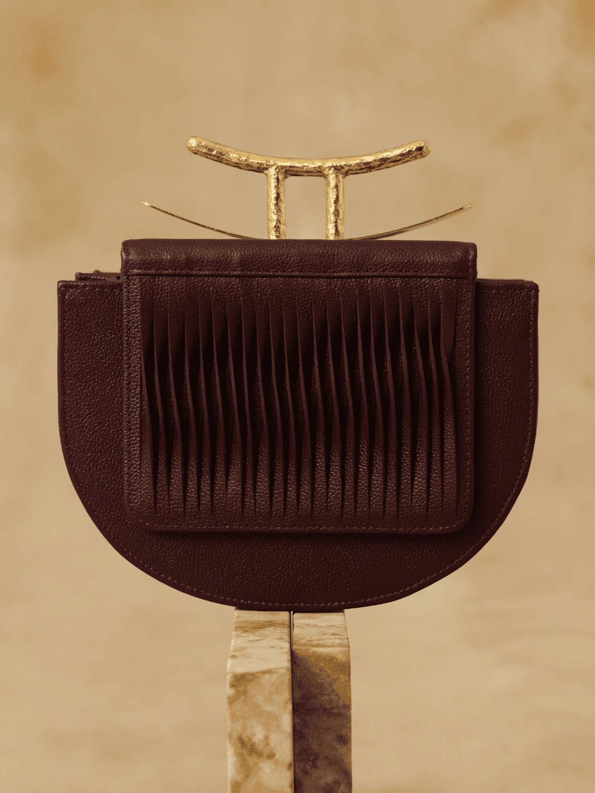 Sagrada Bag Mini Burgundy - imagen 1