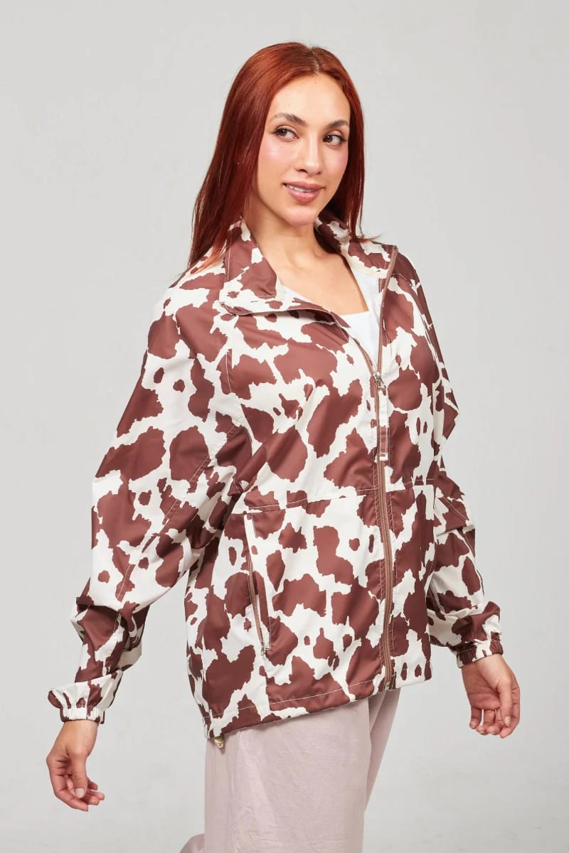 Chaqueta Rompevientos Terracota Wild - imagen 3