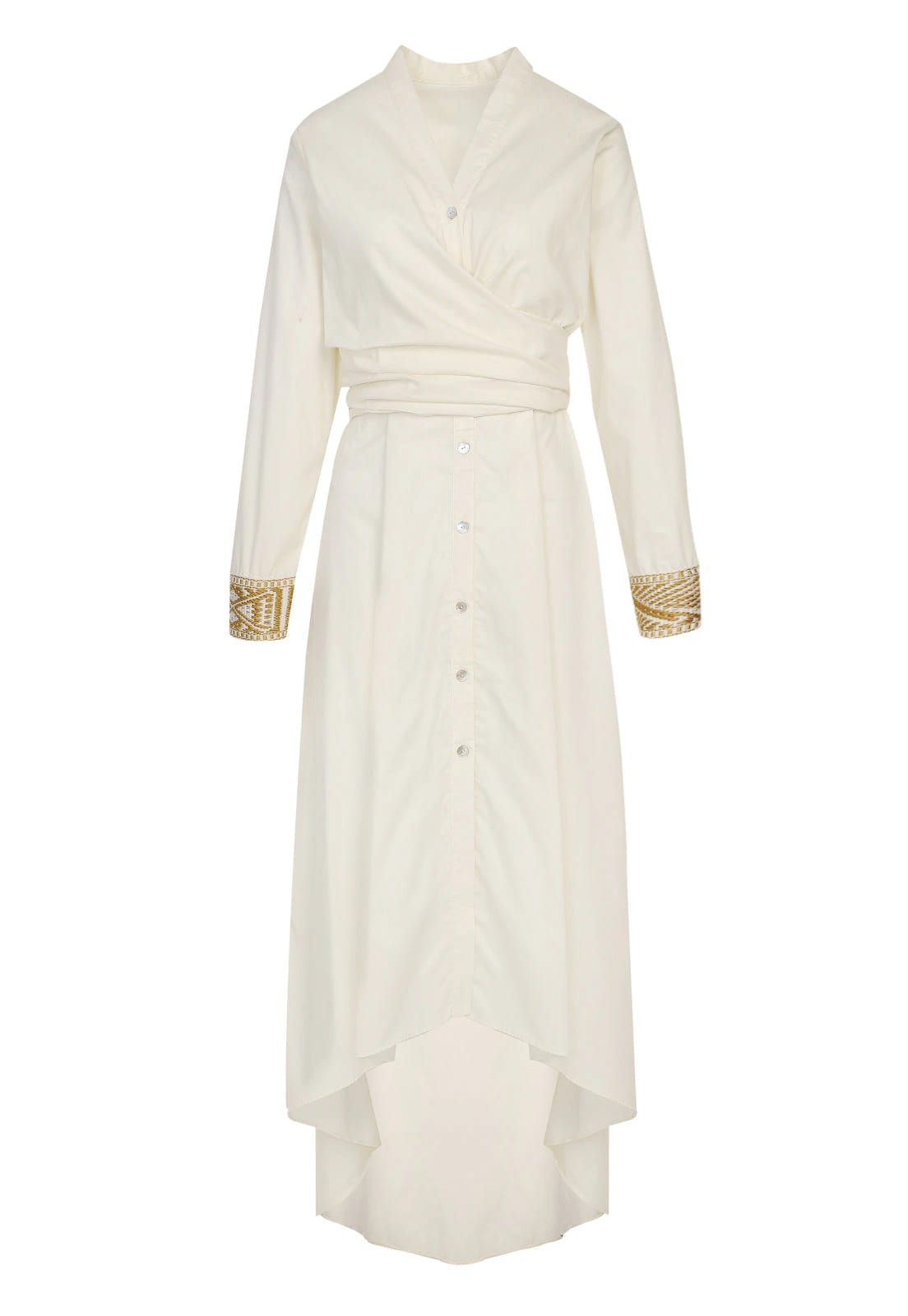 CHUMBE WRAP CAPE DRESS - imagen 1