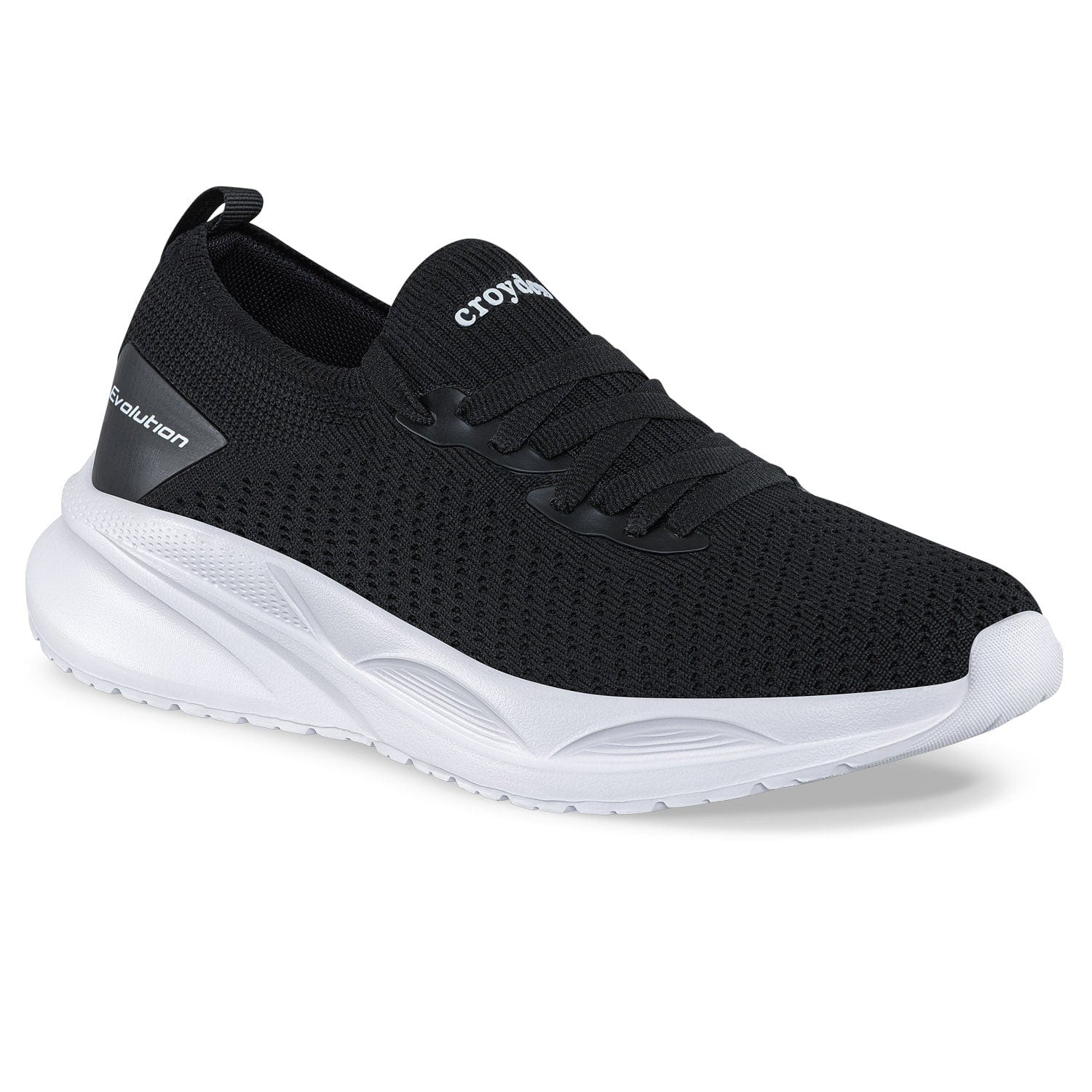 Tenis Para Caminar Solen Negro-Blanco Croydon Para Mujer - imagen 1