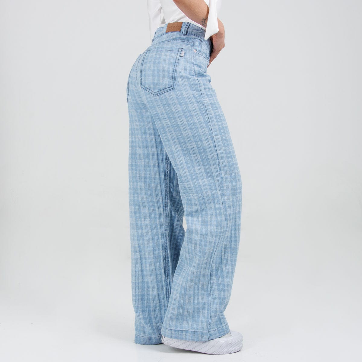 Jean wide Leg Ax-3125 Rigido - imagen 2