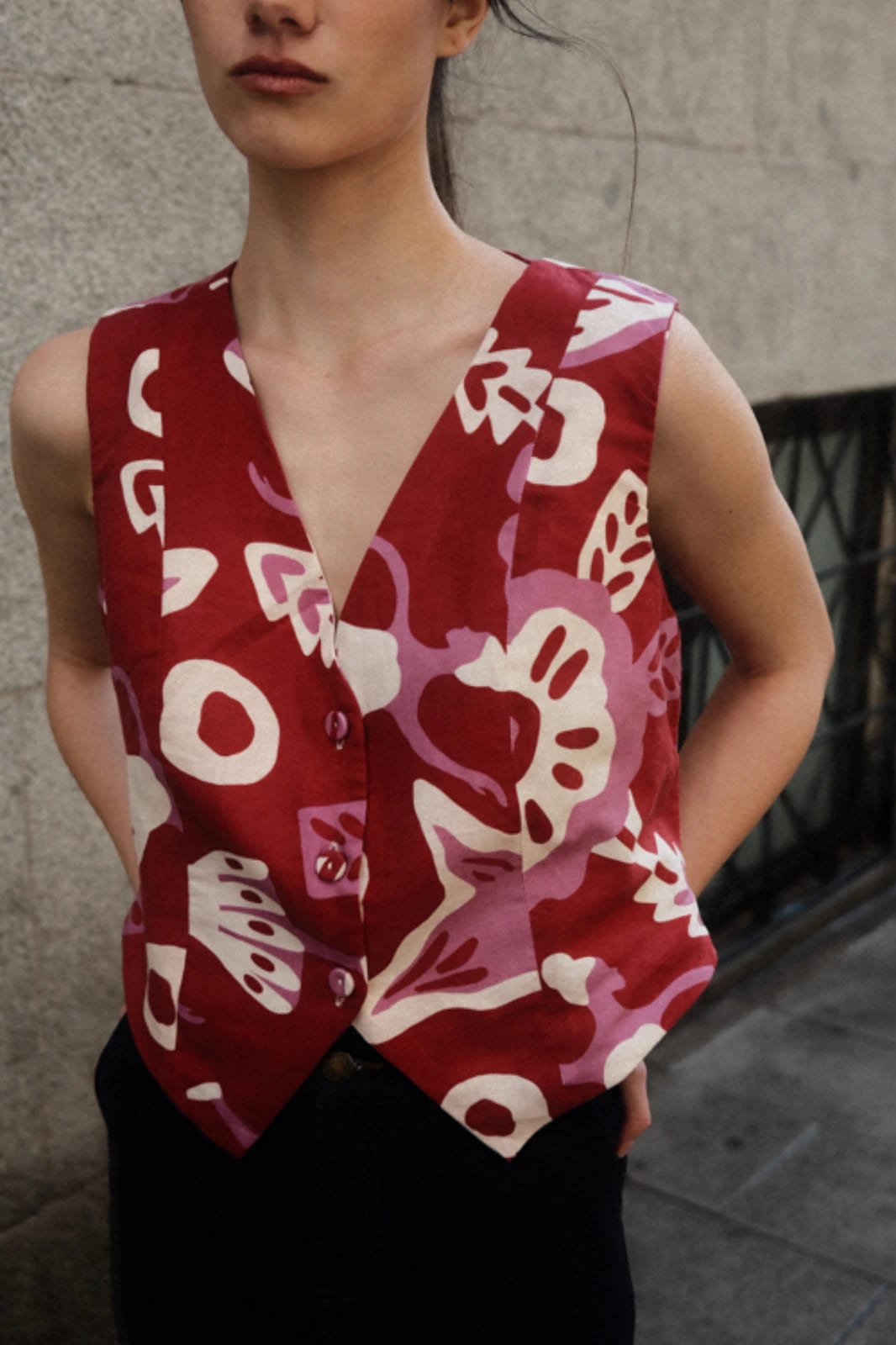 Chaleco vida cherry - imagen 2