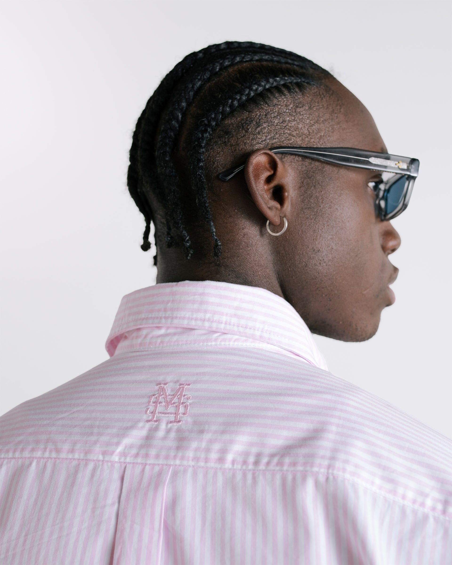 Pinstripe Shirt - Baby Pink - imagen 6
