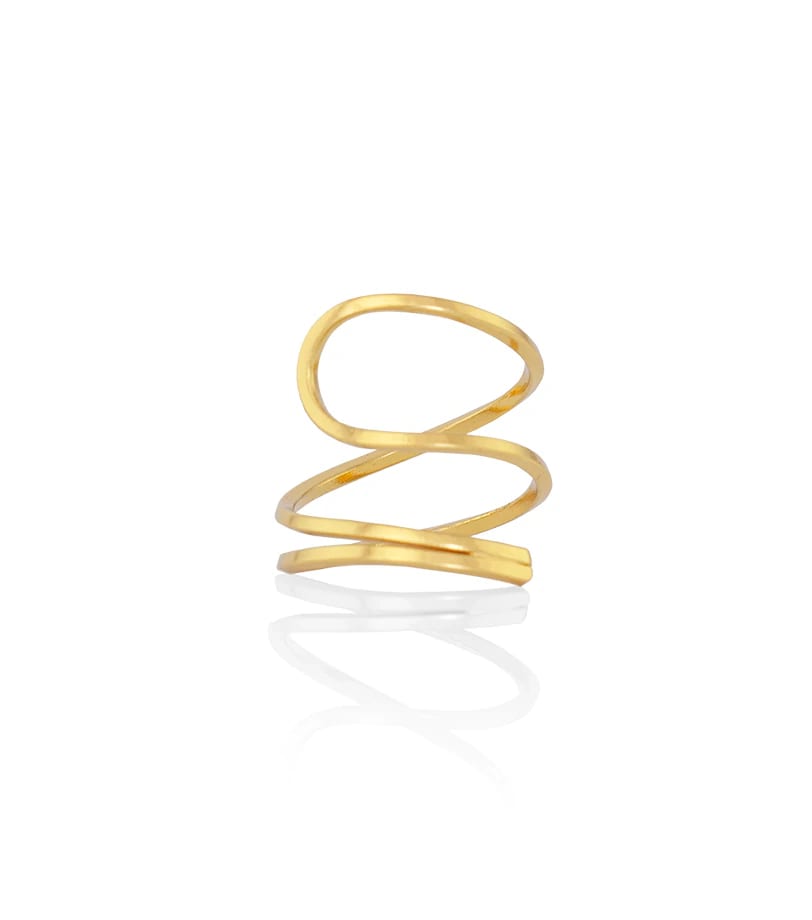 Anillo Coryna Dorado - imagen 1