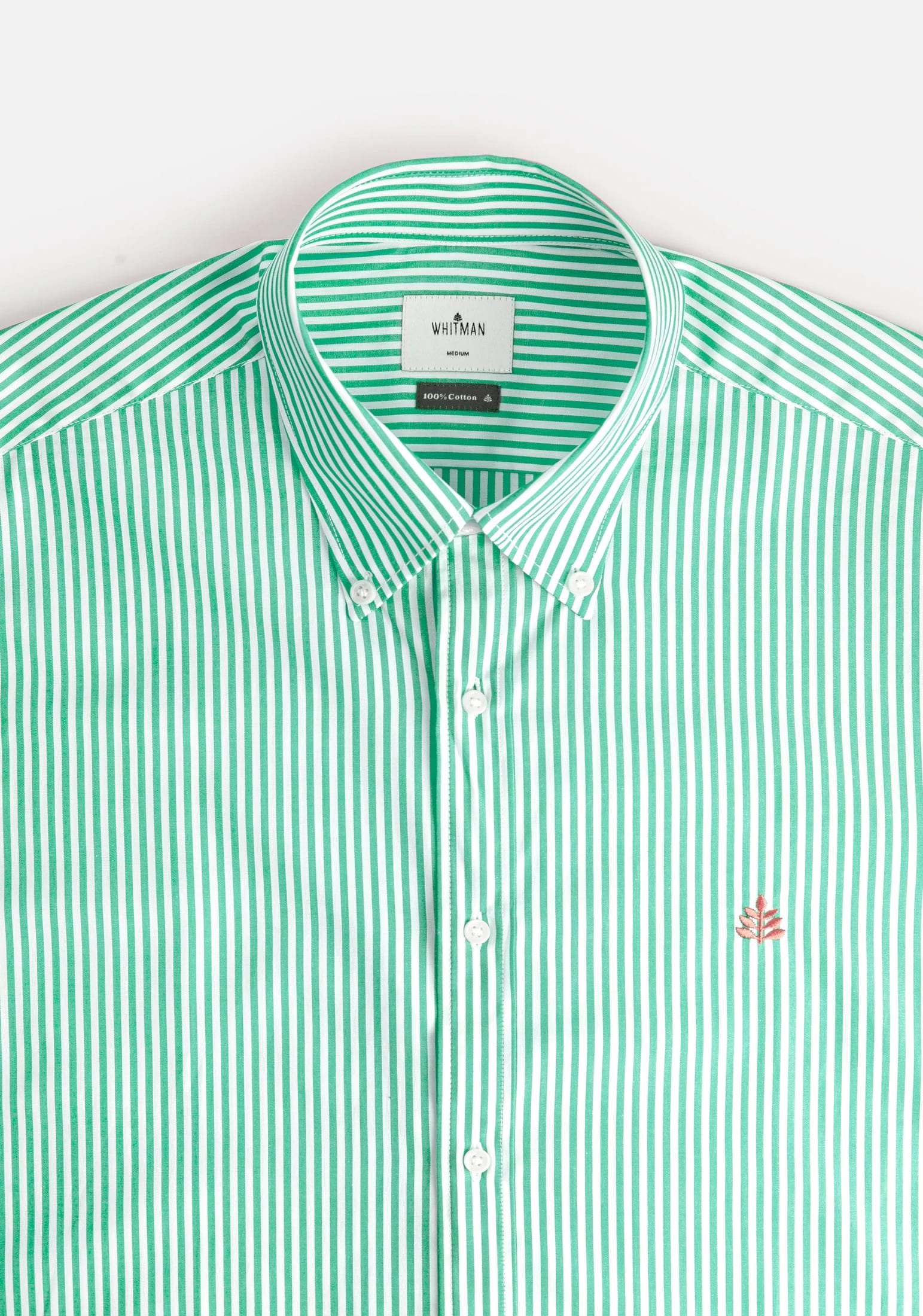 Camisa H CBD Rayas L-Sal Verde Medio - imagen 3
