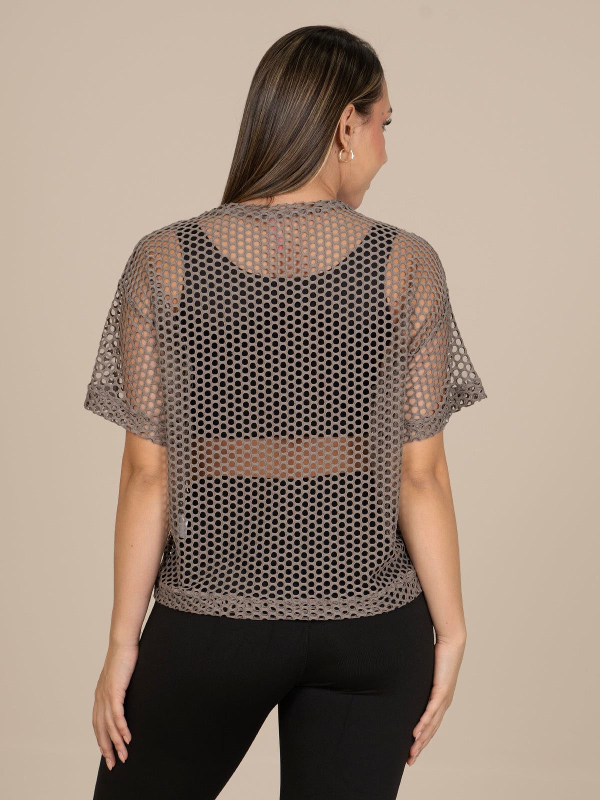 Camiseta tulum malla cafe seco - imagen 4