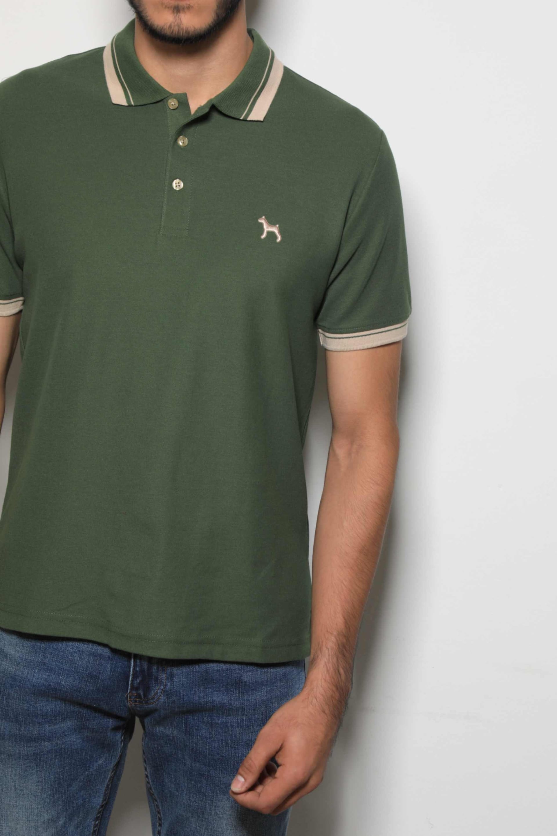 Polo Básica Verde - imagen 2