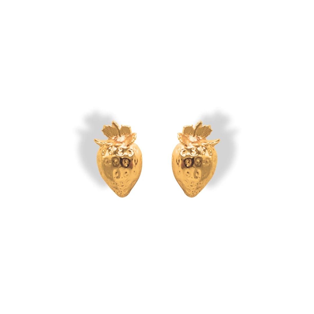 Aretes de fresa - imagen 1