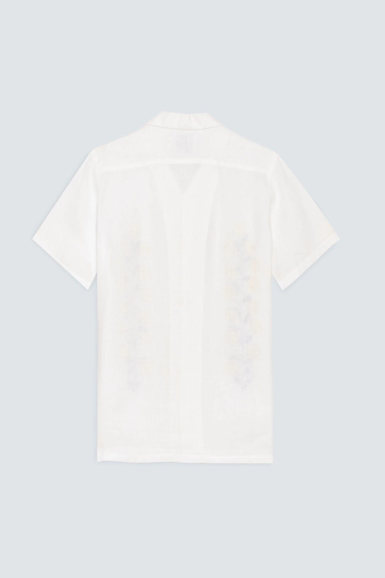 Men's linen shirt yellow mirzo - imagen 2