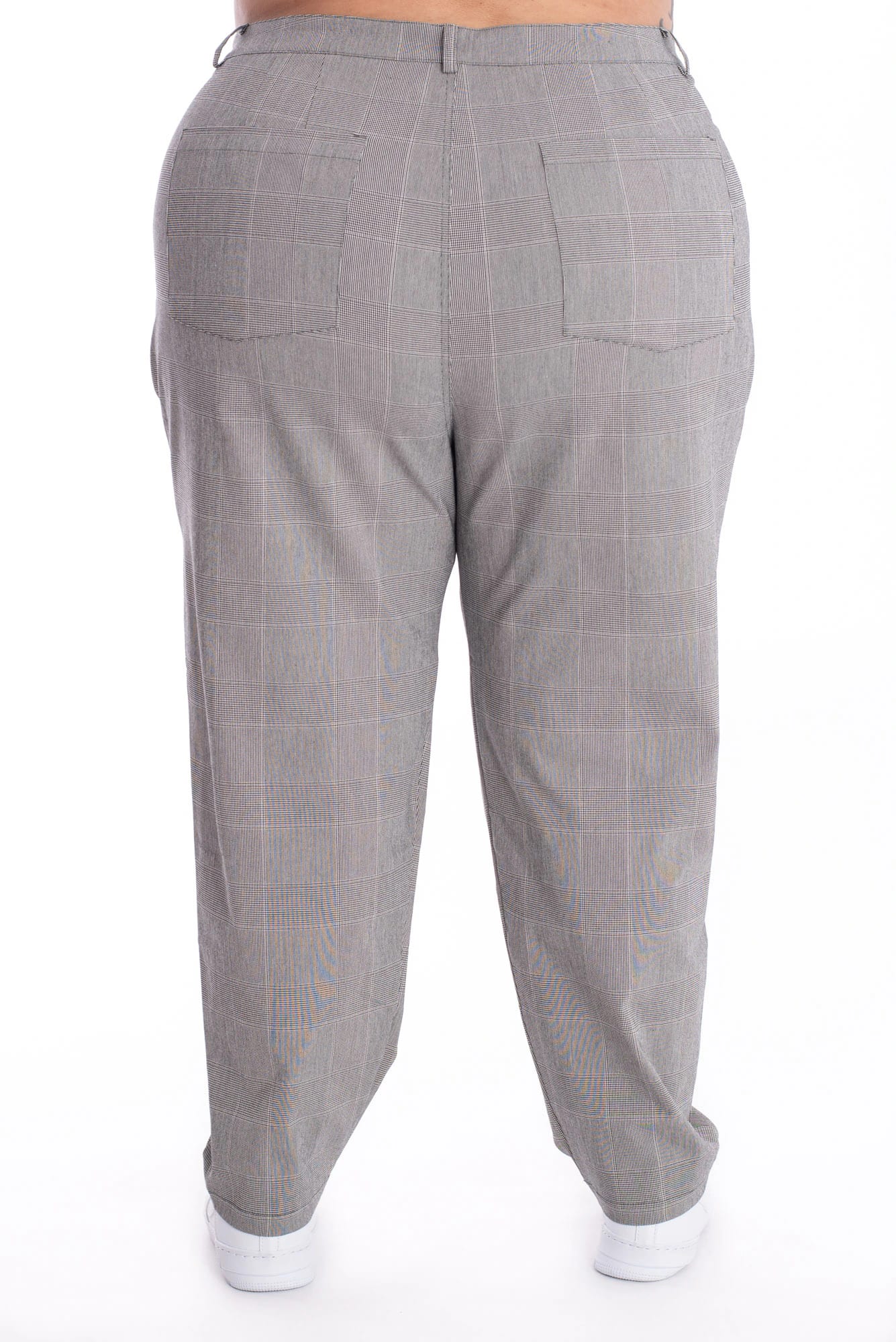 Pantalón Cuadros Gris - imagen 6