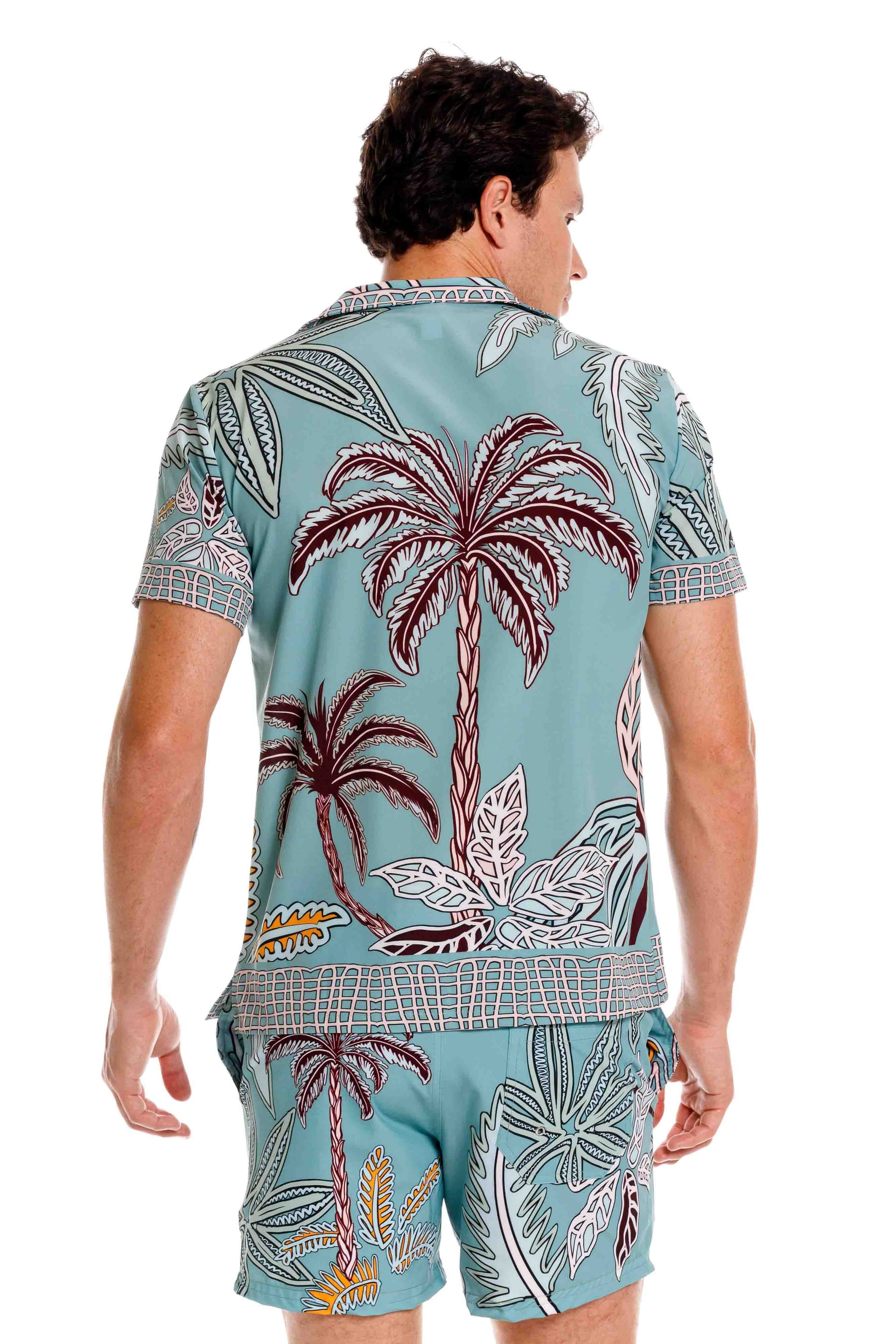 Camisa Playera Maxipalms Verde - imagen 2