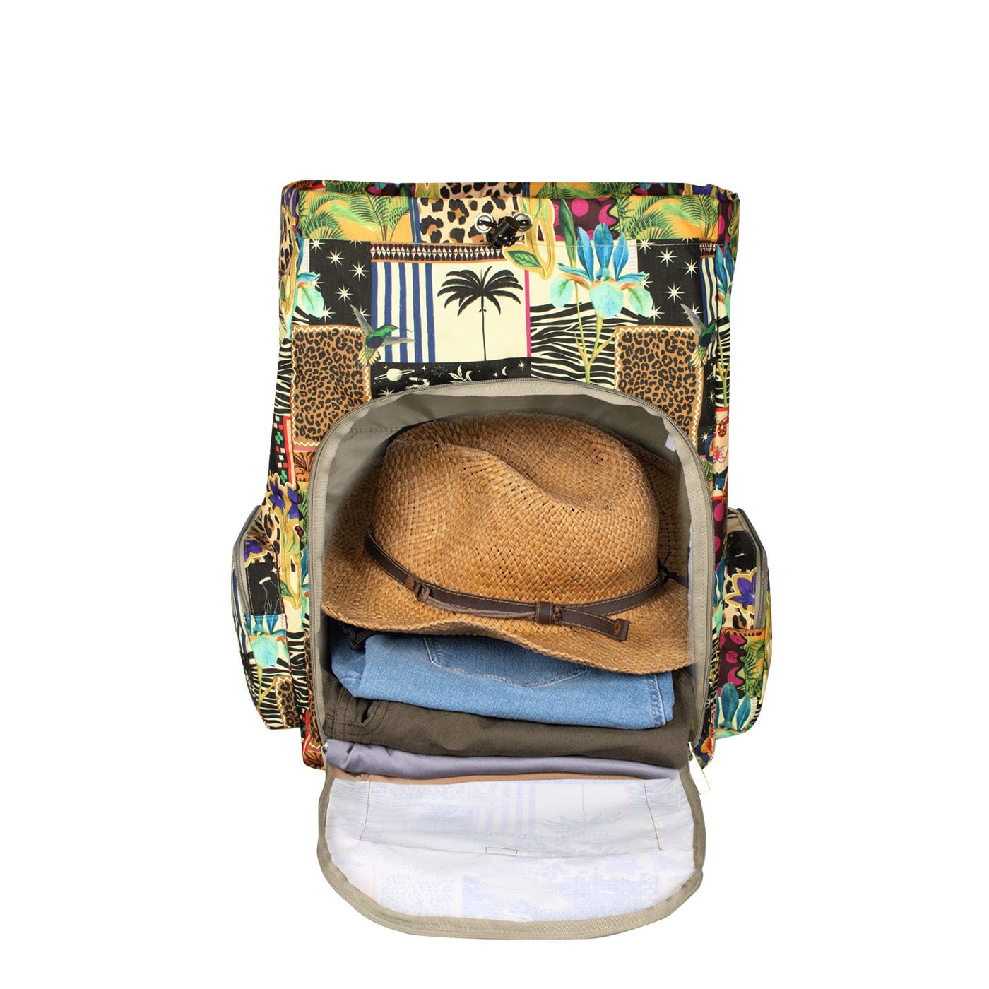 Morral Mochilero Pequeno ULTRA Estampado Glam Citybags Multicolora - imagen 5