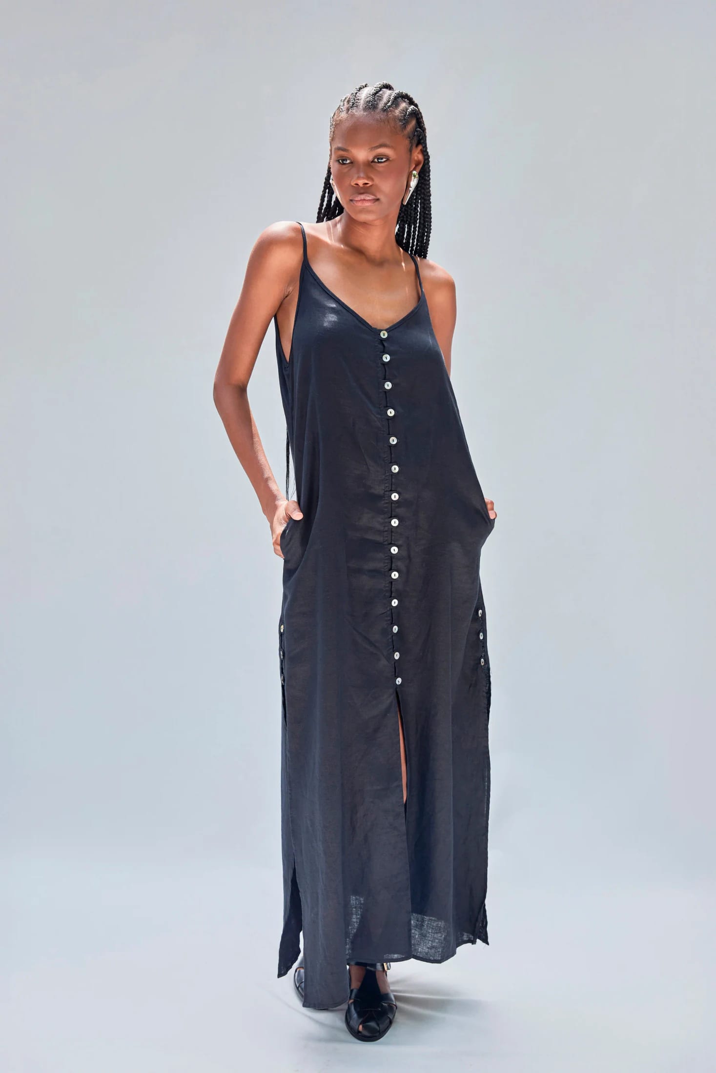YANNA DRESS BLACK - imagen 2